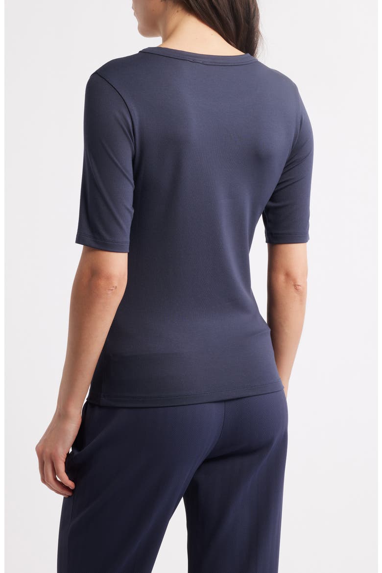 Efita Crewneck T-Shirt, Alternate, color, CLEAN NAVY