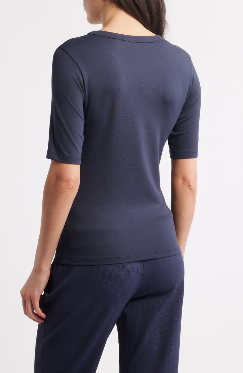 BOSS Efita Crewneck T-Shirt, Alternate, color, Clean Navy