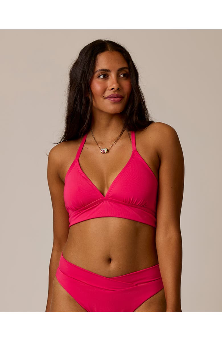 Carve Designs Dahlia Top DD Cup, Main, color, Watermelon