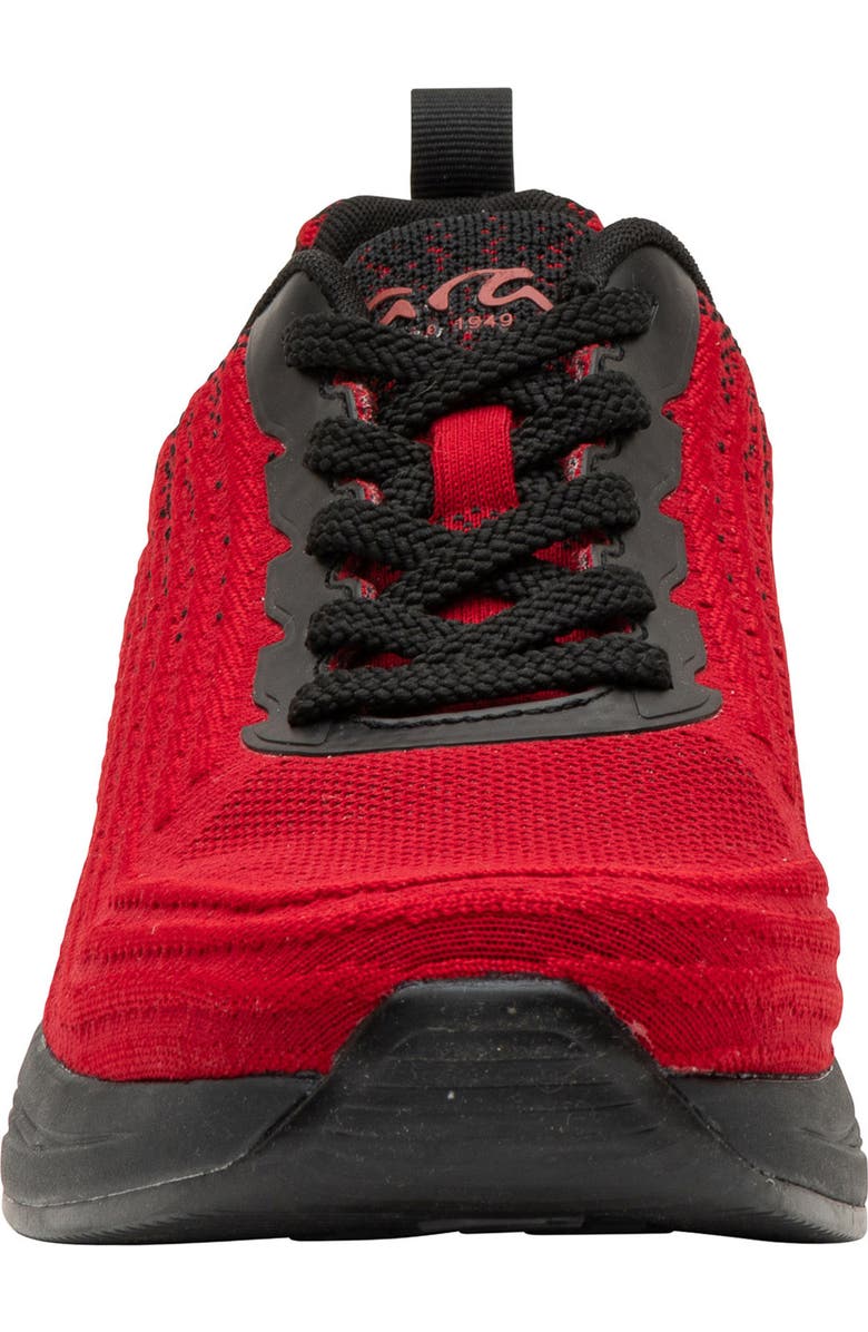 ara Charles Water Resistant Sneaker, Alternate, color, Red