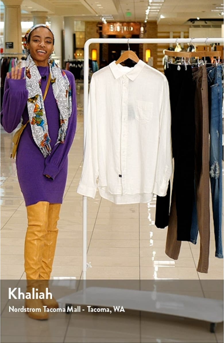 Wyatt Relaxed Fit Solid Button-Up Shirt, sales video thumbnail