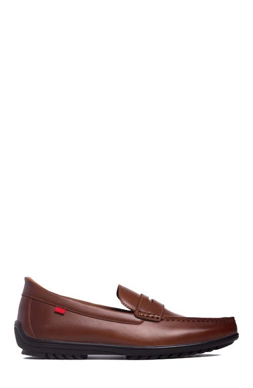 Marc Joseph New York John Street Hands Free Technology Leather Penny Loafer In Multi