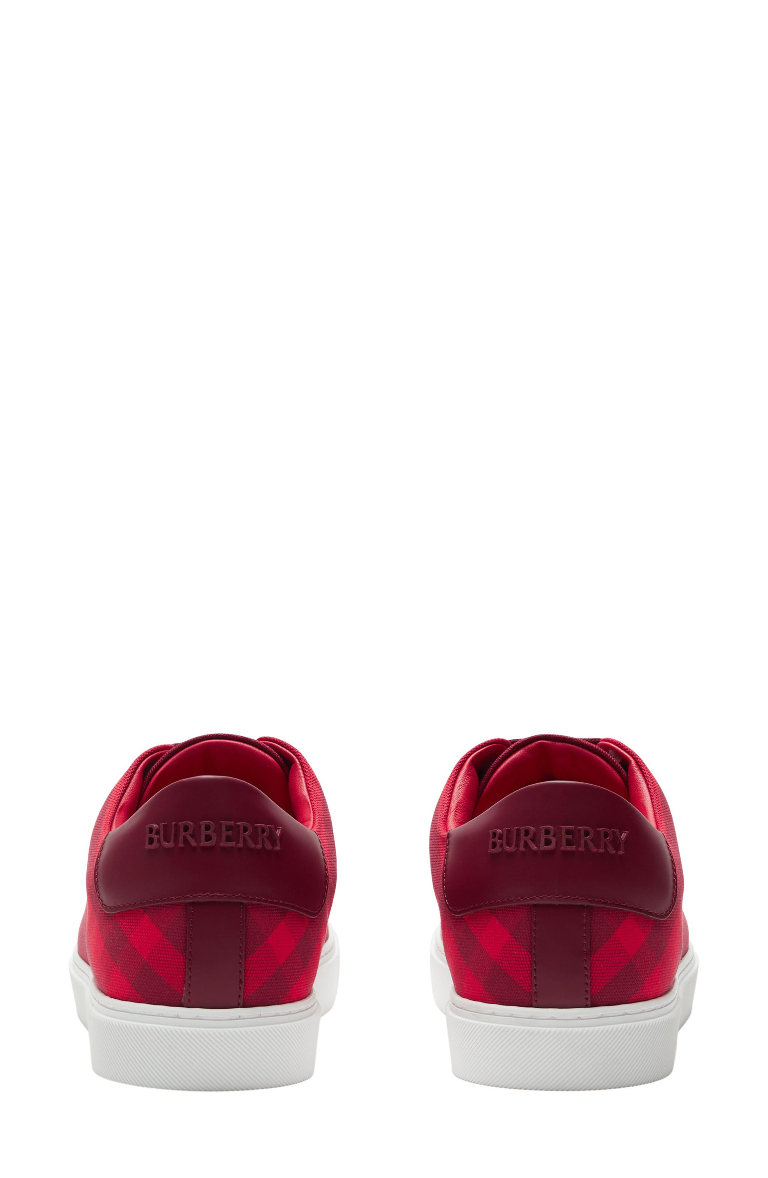 Burberry Albridge Check Low Top Sneaker, Alternate, color, 