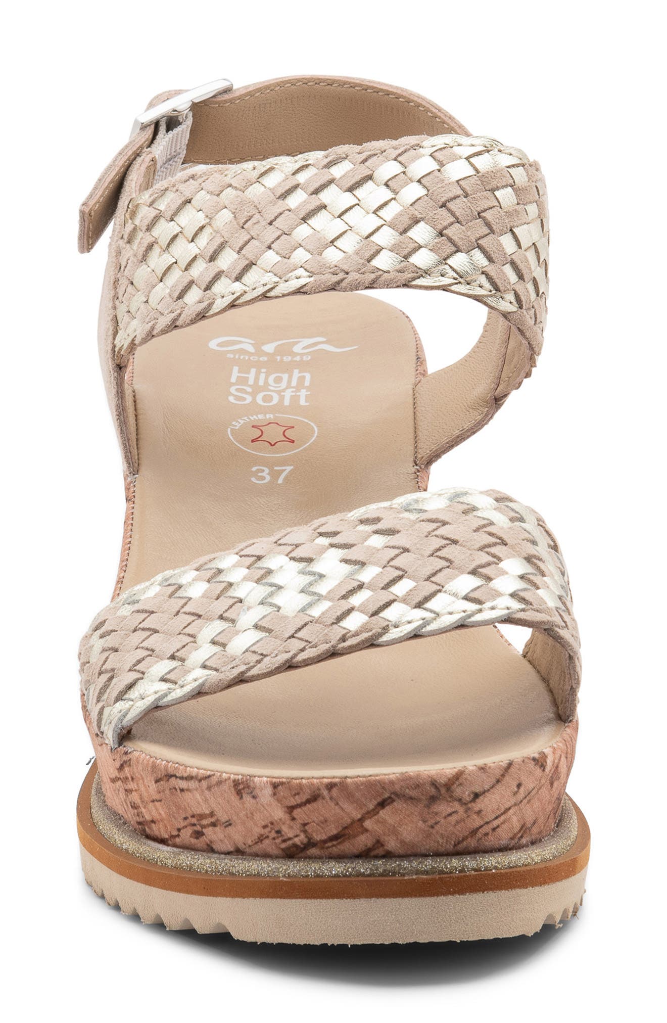 ara Pasadena Wedge Sandal, Alternate, color, 