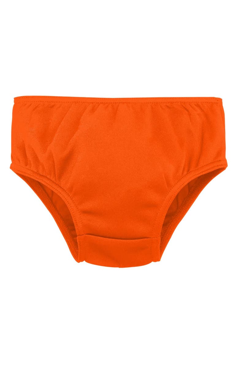 Outerstuff Girls Preschool Orange Clemson Tigers Two-Piece Cheer Captain Jumper Dress & Bloomers Set, Alternate, color, Orange