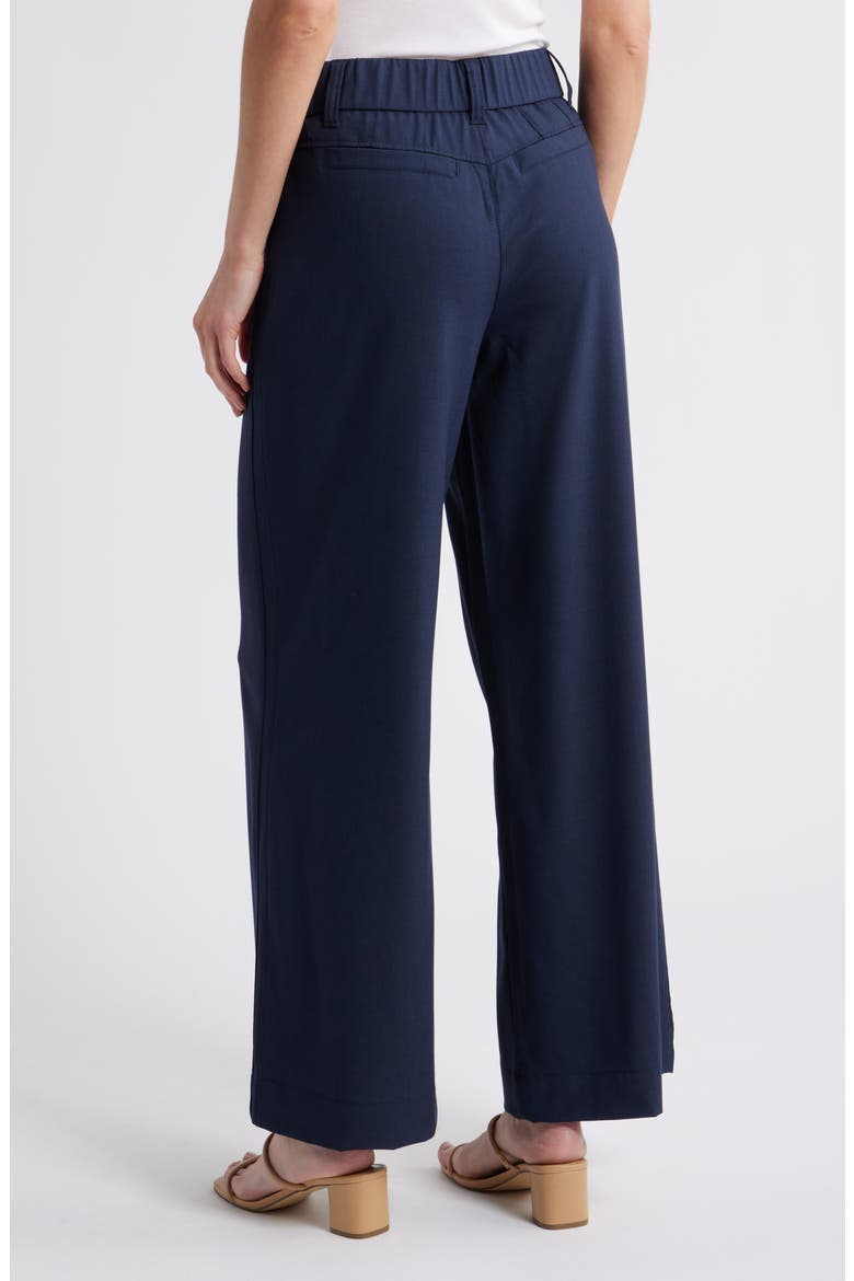 Skyrise Side Seam Straight Leg Pants, Alternate, color, NV-NAVY