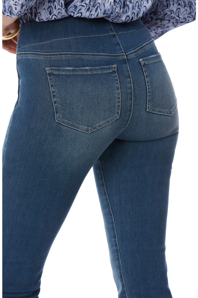 Pull-On Straight Leg Jeans, Alternate, color, CLEAN ENCHANTMENT