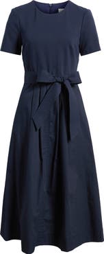 Eliza J Bow Detail Midi Dress