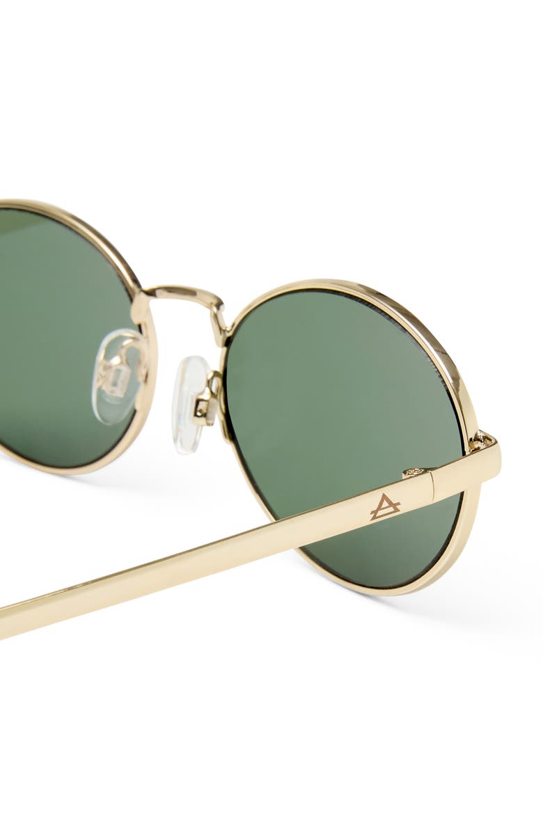 AIRE Ephermeris 56mm Oval Sunglasses, Alternate, color, Gold / Khaki Mono