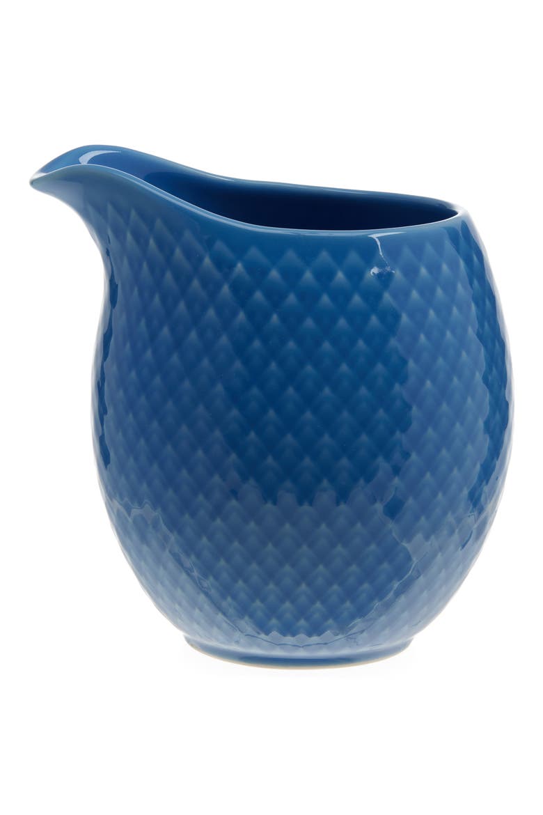 Rhombe Milk Jug, Main, color, BLUE