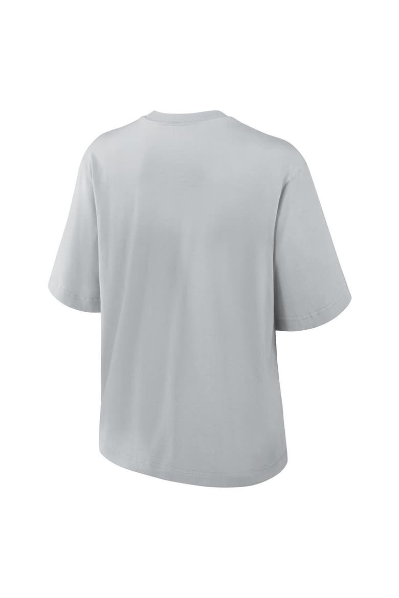 Women's Nike Gray Detroit Lions Glory Arch Boxy T-Shirt, Alternate, color, Gray