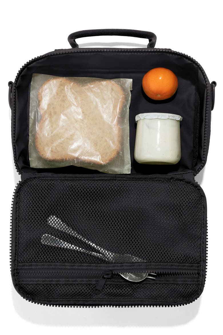 Axel Large Neoprene Lunch Box, Alternate, color, ONYX