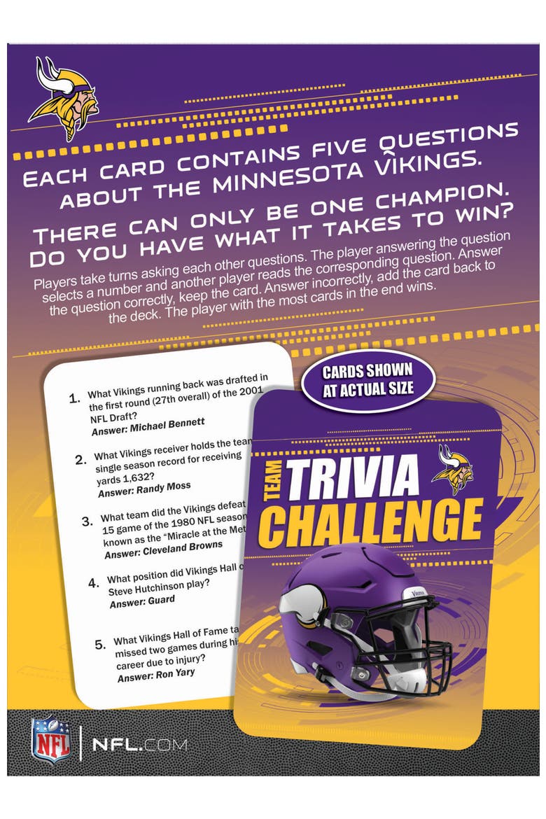 Minnesota Vikings Trivia Challenge, Alternate, color, Multicolor