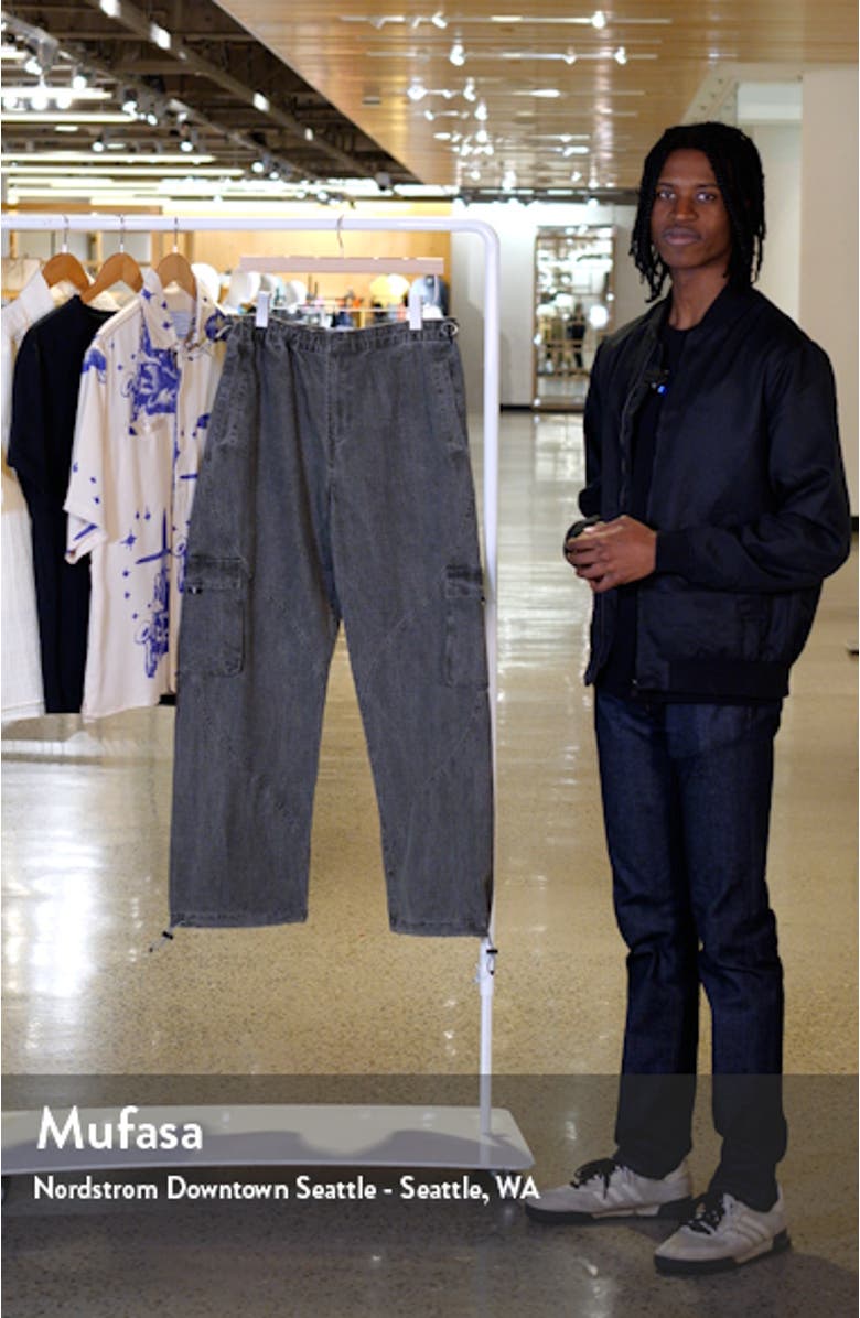 Relaxed Cotton Ripstop Cargo Pants, sales video thumbnail