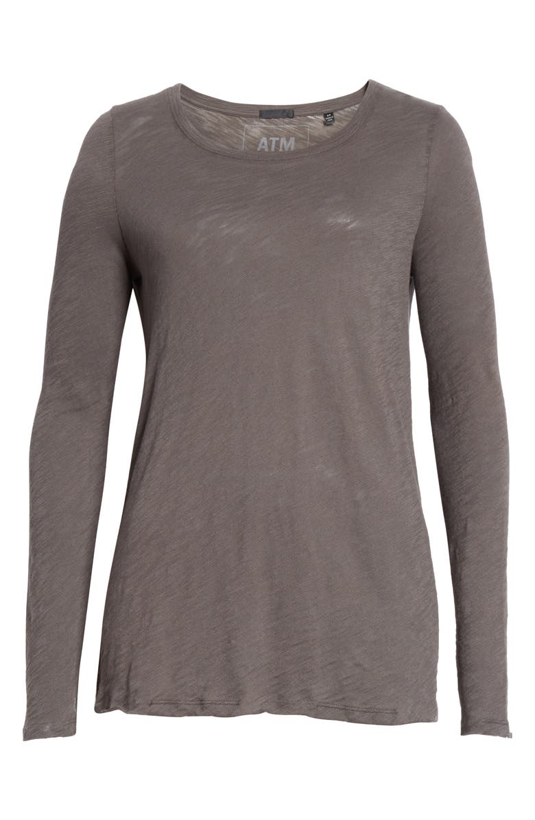 ATM Anthony Thomas Melillo Destroyed Wash Tee, Alternate, color,