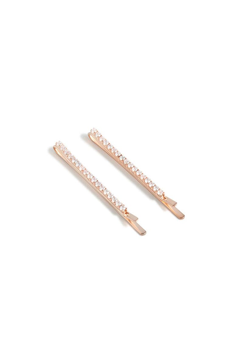NUME Classic 6pcs Hair Pin Set, Main, color, Rose Gold