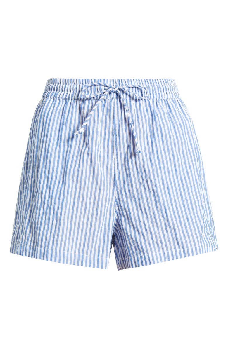 Rip Curl Es Vedra Stripe Cotton Blend Shorts, Alternate, color, Blue/ White