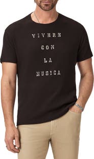 John Varvatos Graphic Crewneck T-Shirt