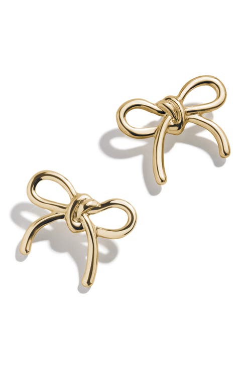 Bow Stud Earrings