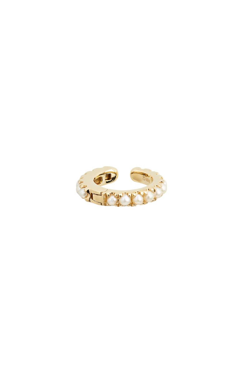 MARIA TASH Pearl Eternity Cuff, Alternate, color, Yellow
