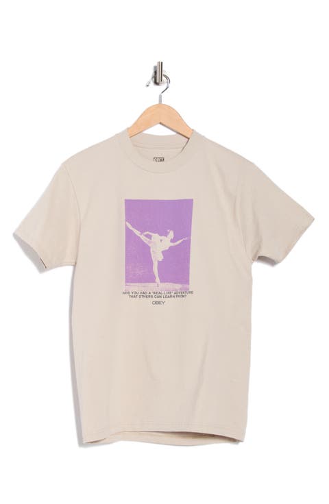 Real Life Cotton Graphic T-Shirt