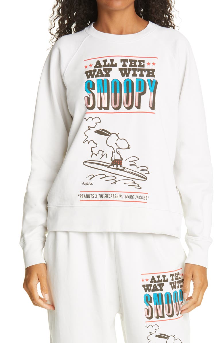 Marc Jacobs x Peanuts<sup>®</sup> The Sweatshirt, Main, color,