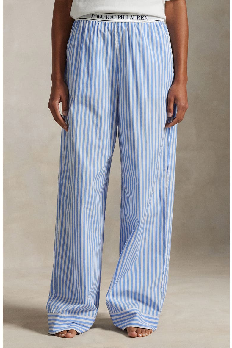 Assorted 2-Pack Cotton Pajama Pants, Alternate, color, HYDRANGEA/ BEACON BLUE