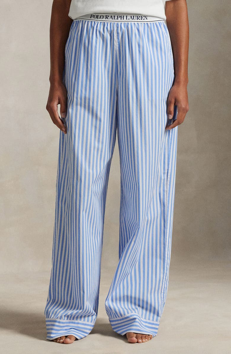 Polo Ralph Lauren Assorted 2-Pack Cotton Pajama Pants, Alternate, color, Hydrangea/ Beacon Blue