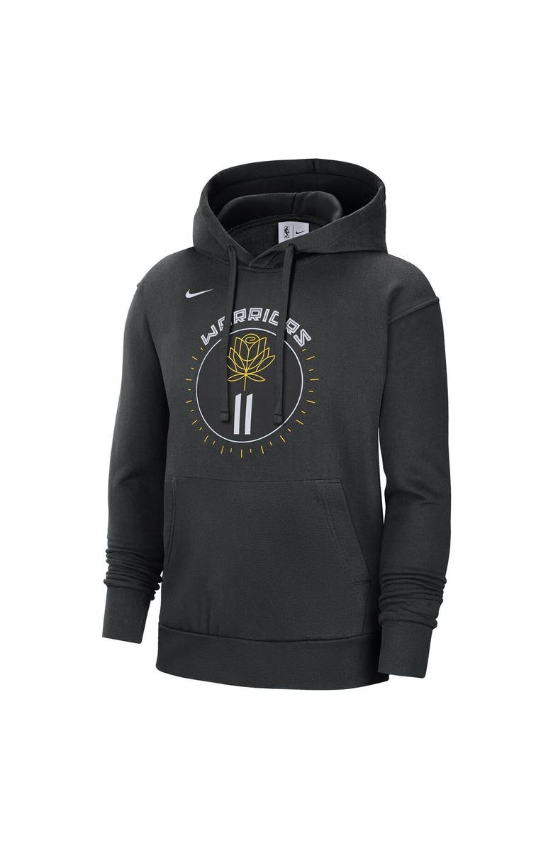 Nike Men's Nike Klay Thompson Black Golden State Warriors 2022/23 City Edition Name & Number Pullover Hoodie, Alternate, color, Black