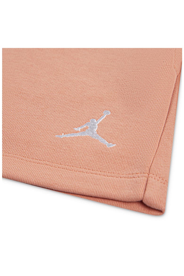 Kids' Brooklyn Fleece Pull-On Shorts, Alternate, color, LIGHT MADDER ROOT