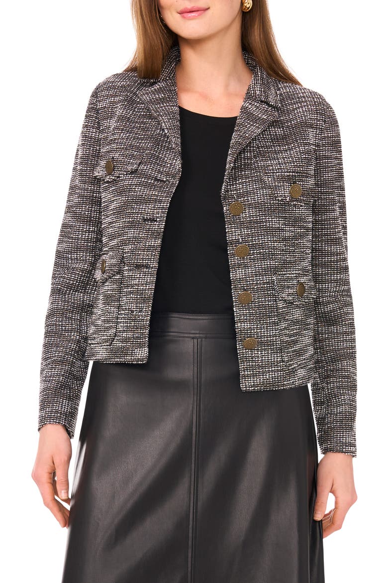Tweed Jacket, Main, color, CAMEL