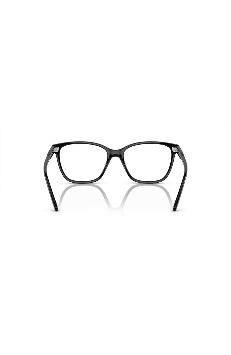 Vogue Eyewear 53mm Rectangle optical glasses, Alternate, color, Black