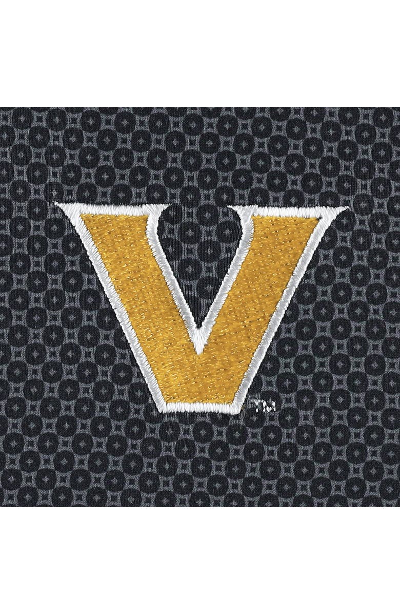 Peter Millar Men's Peter Millar Black Vanderbilt Commodores Dolly Performance Jersey Polo, Alternate, color,