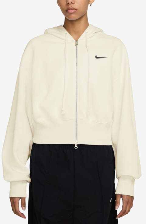Women's Ivory Zip-Up Hoodies | Nordstrom Women's Ivory Zip-Up Hoodies | Nordstrom