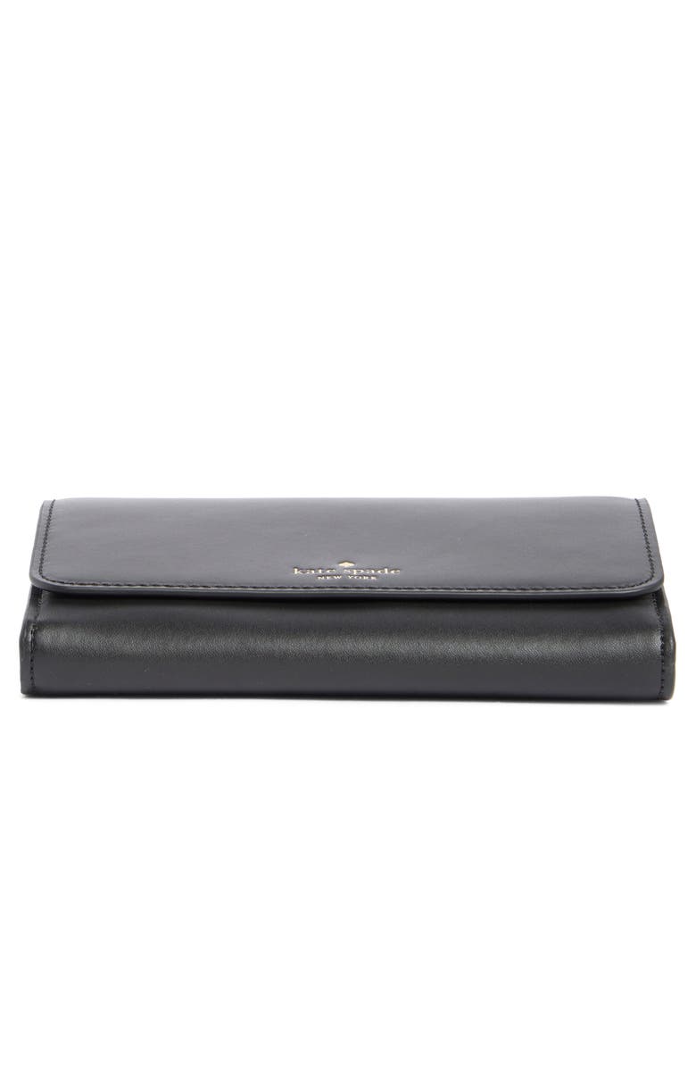 Kate Spade New York kerri wallet on a string, Alternate, color, Black
