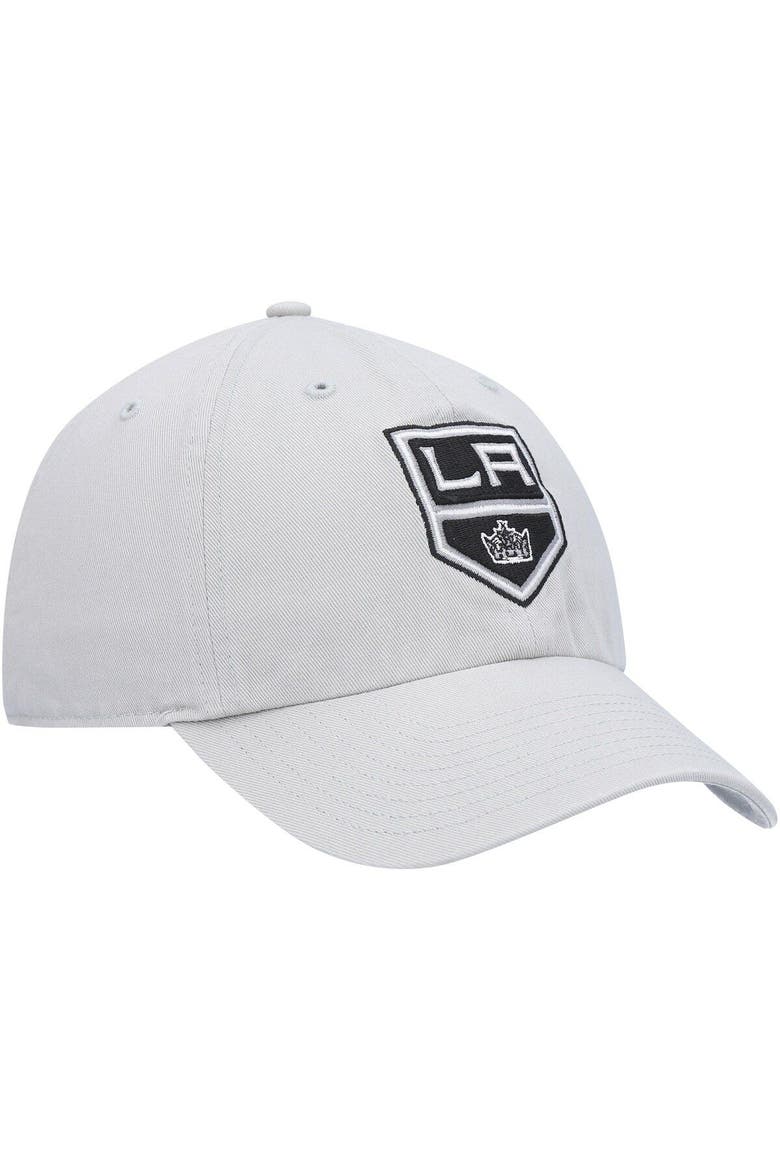 Men's '47 Gray Los Angeles Kings Clean Up Adjustable Hat, Alternate, color, GRAY