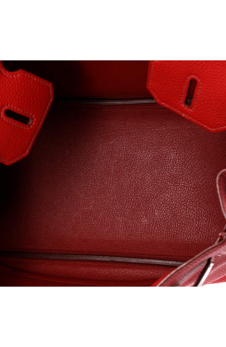 Pre-Owned Hermes Birkin Handbag Red Togo with Palladium Hardware 30, Alternate, color, Rouge Garance