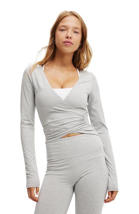 Women's Active Wrap Top