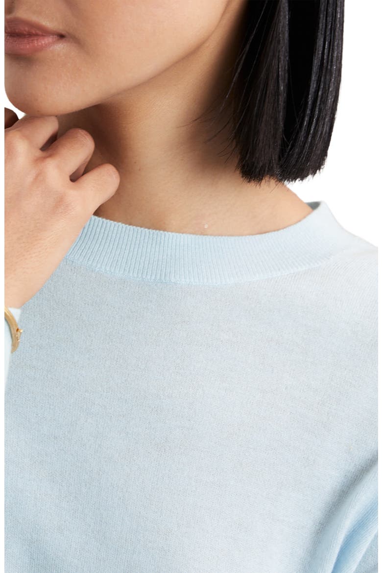 Hester Crewneck Wool Sweater, Alternate, color, BLUE