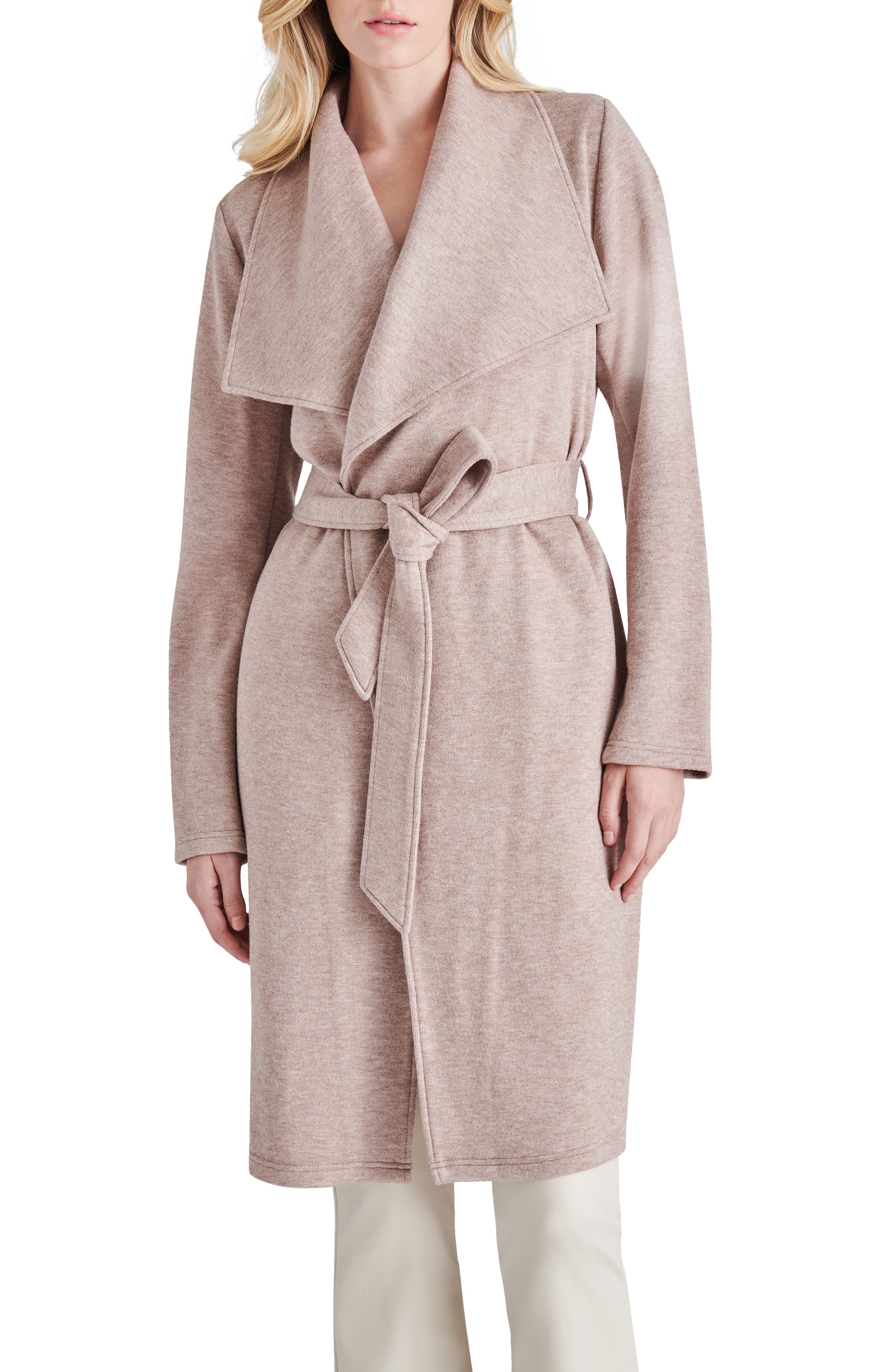 Steve Madden Wing Collar Knit Coat (Women) | Nordstromrack