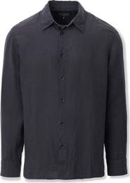 rag & bone Finch Linen Button-Up Shirt