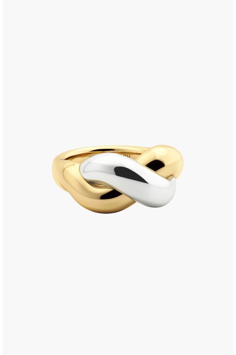 Dôme Brioche Ring, Alternate, color, Mixed Metal