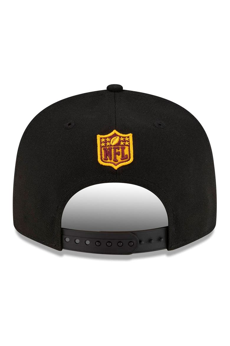Men's New Era Black Washington Commanders Alternate 9FIFTY Snapback Hat, Alternate, color, Black