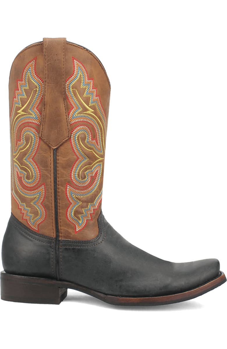 Dingo True Grit Cowboy Boot, Alternate, color, Black