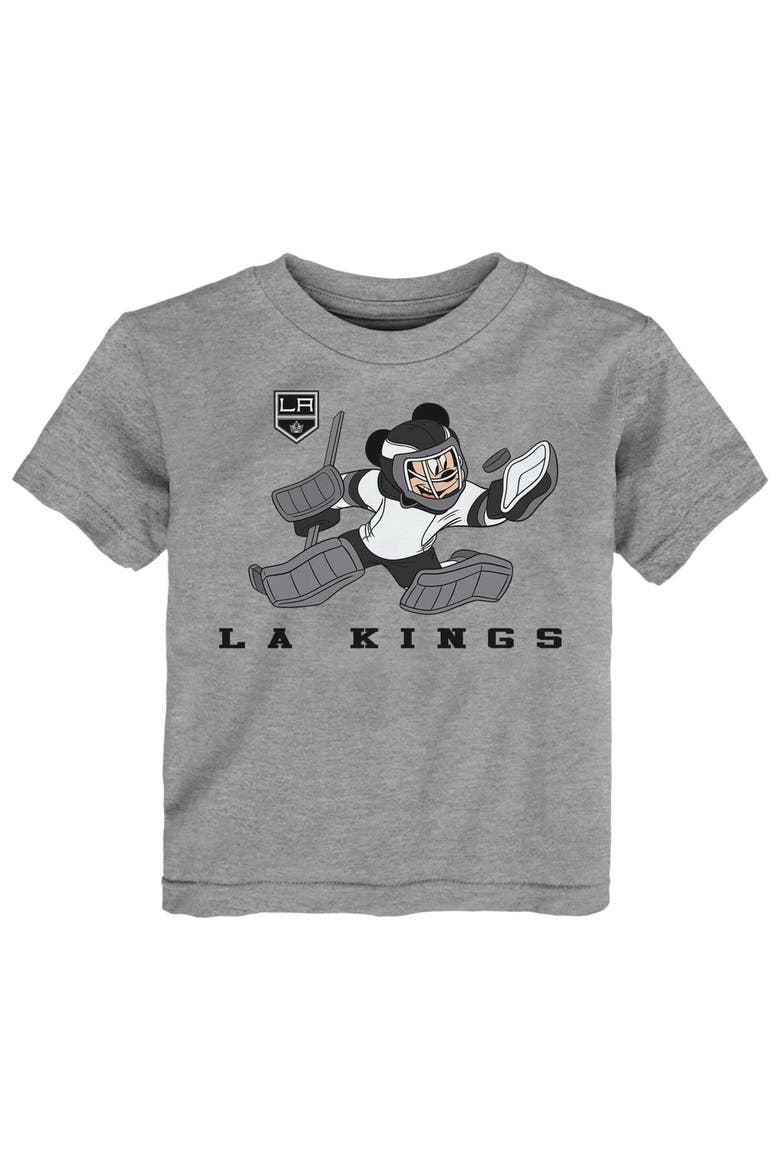 Toddler Black/Heather Gray Vegas Golden Knights Two-Pack Disney Offense Only T-Shirt Set, Alternate, color, Black