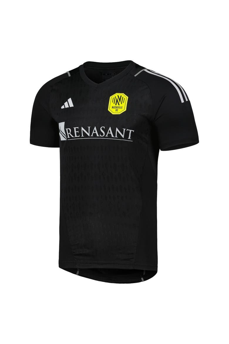 Men's adidas Black Nashville SC 2023 Replica Goalkeeper Jersey, Alternate, color, Black