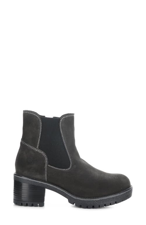 Bos. & Co. Mercy Waterproof Zip Bootie In Gray