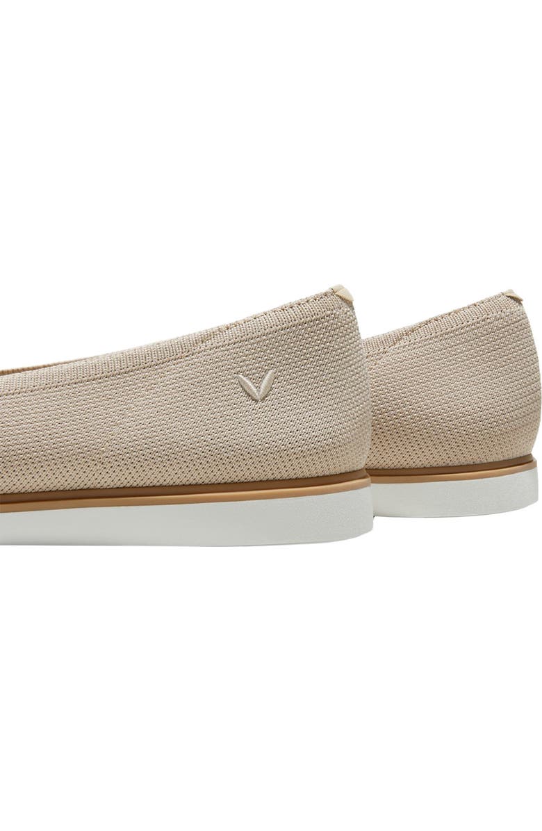 VIVAIA Pointed-Toe All-Day Standing Flats, Alternate, color, Almond