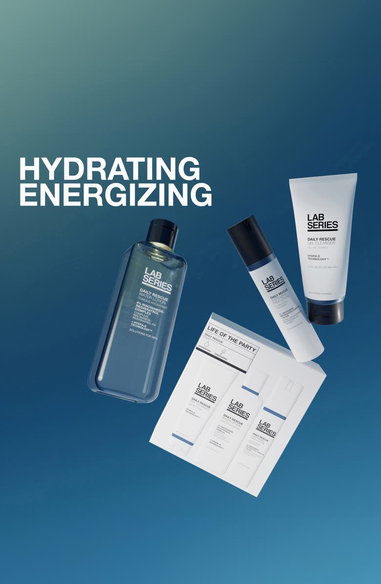 Lab Series Skincare for Men Daily Rescue Life of the Party 3-Piece Skincare Set, Alternate, color,