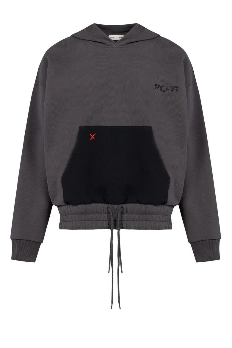 Cotton Your *Itch Two Cord Hoody, Main, color, Anthracite